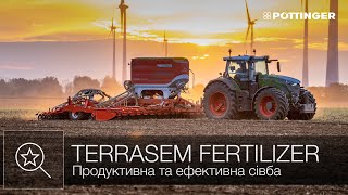 TERRASEM FERTILIZER  посівні комплекси з одночасним внесенням добрив  PÖTTINGER UA [upl. by Analah]