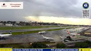 LIVE NO AEROPORTO DE SÃO PAULO CONGONHAS  CGH AIRPORT  SBSP PLANE SPOTTING [upl. by Nhguahs332]