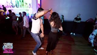 Walid amp Dj Cycy dancing in Rovinj Croatian Summer Salsa Festival 2018 [upl. by Leanne]