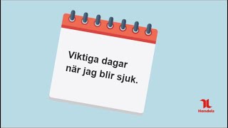 Viktiga datum vid sjukskrivning [upl. by Suoivatco]