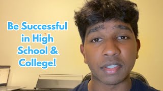 Let me help you be successful in High school and College [upl. by Philips]