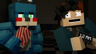 DanTDM FNaF VR Help Wanted Minecraft Funny Moments Animation [upl. by Yecal]