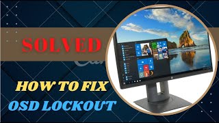 How to remove 𝐎𝐒𝐃 𝐋𝐨𝐜𝐤𝐨𝐮𝐭 in HP monitor Z24n  fix 𝐎𝐒𝐃 𝐋𝐨𝐜𝐤𝐨𝐮𝐭 HP monitors  power button lockout [upl. by Ardnaet435]