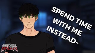 ASMR Needy Boyfriend Wants Your Attention While You Study M4AFlirtyBoyfriend Roleplay [upl. by Heppman201]