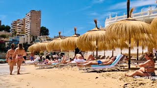 Spain Beach Walk🏖️Cala Major Mallorca in May 2024📷4K UHD [upl. by Ellenrahc]