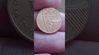 UK 2016 ONE PENNY COIN VALUE  REVIEW [upl. by Doherty]