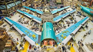 Incredible Airbus building amp assembling process Amazing airplane propeller manufacturing [upl. by Saitam]