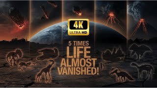 5 Times Earth Was Almost Wiped Out 🌍😱  4K  5 Deadliest Extinction [upl. by Animrelliug]