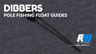 Pole Fishing Floats  Dibbers  RW Floats  Handmade Pole Fishing Floats [upl. by Rodrich174]