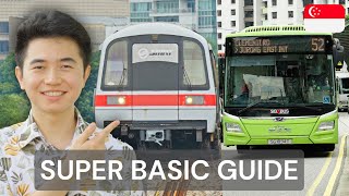 Beginners Guide to Public Transportation in Singapore [upl. by Cyd]