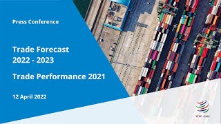 WTO Trade Forecast 2022 [upl. by Eissim497]