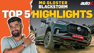 🔥2024 MG Gloster Blackstorm  Top Model 4X4  Road2Explore [upl. by Solakcin]