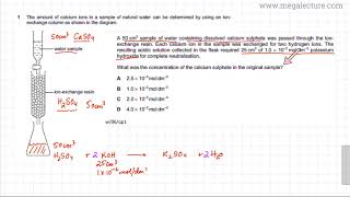 1  9701w06qp1  Moles and Solutions [upl. by Celina]