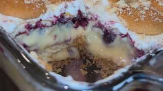 Blueberry banana pudding [upl. by Senilec]