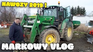 NAWOZY 2019 ☆ Markowy Vlog 5 ☆ Pierwsza Dawka Na Rzepak [upl. by Aurilia]