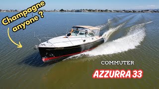 Azzurra 33 Commuter  Gentlemans cruiser  fantastic coastal cabin cruiser [upl. by Bergen]