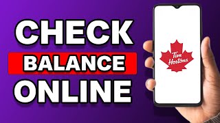 How To Check Tim Hortons Gift Card Balance Online [upl. by Gnivre]