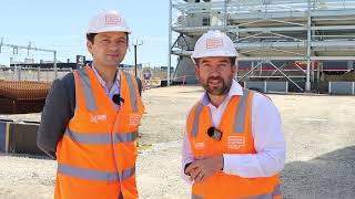 Construction is well and truly underway on the Sunbury Multideck Car Park [upl. by Gnes]