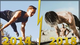 Daniels Laizans planche Progression 20142018  Calisthenics Motivation [upl. by Eseila]