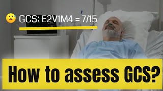 GCS Glagow Coma Scale Neurological assessment in impaired consciousness [upl. by Tillio]