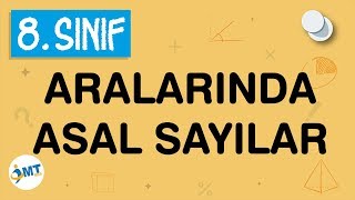 Aralarında Asal Sayılar Konu Anlatımı 8 Sınıf Matematik imt hoca [upl. by Yrelbmik]