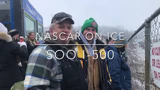 Nascar on Ice I500 Snowmobile Race [upl. by Garibull]