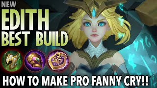 Edith is Truly Incredible Edith Gameplay and Best Build  Edith amp Phylax  MLBB [upl. by Curran39]