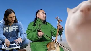 Batzorig Vaanchig  Mongolian Throat Singer  In Praise of Genghis Khan The Kiffness Remix [upl. by Onidranreb727]