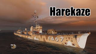 World of Warships Harekaze goes Hunting [upl. by Aihsila]