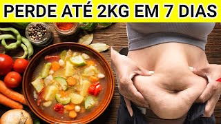 🔥 5 RECEITAS de SOPAS DETOX Para EMAGRECER NATURALMENTE  PERCA até 2 KG em 7 dias [upl. by Notna]