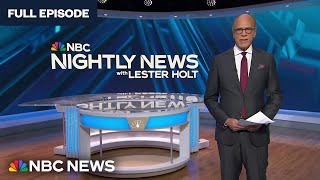 Nightly News Full Broadcast  Jan 25 [upl. by Letsyrk]