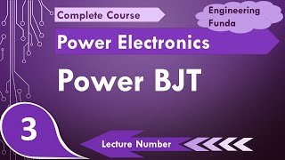 Power BJT Bipolar Junction Transistor basics structure working operating Modes amp VI Characteristi [upl. by Zielsdorf796]