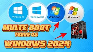 Windows 7 81 10 e 11 Atualizados 2024 Tudo em Um [upl. by Thane]