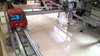 ARCBRO Battleship portable gantry cutting machine [upl. by Onitsoga]