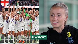 Euros win has made life easier for Womens Football  Leah Williamson [upl. by Anitsim]