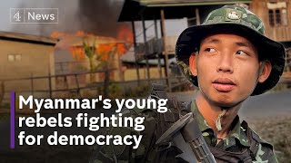 The Gen Z army fighting Myanmars military dictator [upl. by Aifoz]