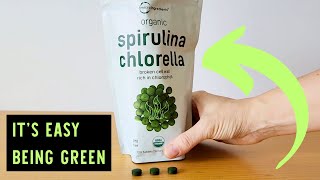 Get Your Greens With Organic Spirulina and Chlorella By MicroIngredients [upl. by Arahk219]