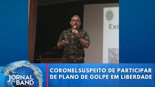 Coronel suspeito de participar de plano de golpe ganha liberdade provisória  Jornal da Band [upl. by Yrret]