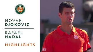 Novak Djokovic v Rafael Nadal Highlights  Mens Quarterfinals 2015  RolandGarros [upl. by Fredek488]