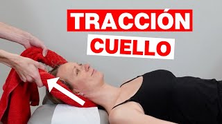 Como Estirar y Alargar el Cuello con TRACCIÓN Segura y Efectiva [upl. by Malsi777]