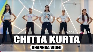 Chitta Kurta Bhangra  karan Aujla  Dhol mix  Group Bhangra Video  Pelican Dance Academy [upl. by Ennahs]