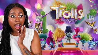 I Watched TROLLS BAND TOGETHER For The First Time Movie Reaction [upl. by Ettegirb]