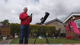 An introduction to my SkyWatcher 130P f5 AzGTI GoTo Newtonian [upl. by Cristy]