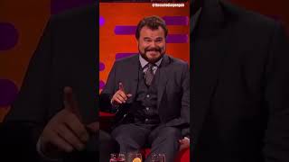 Kevin amp Dwayne fixes Jack Blacks Tie  Kevin Hart amp Dwayne Johnson  OfficialGrahamNorton shorts [upl. by Enair]