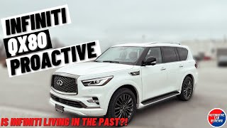 2023 INFINITI QX80 PROACTIVE InDepth Review  Is Infiniti Living In The Past [upl. by Airpal385]