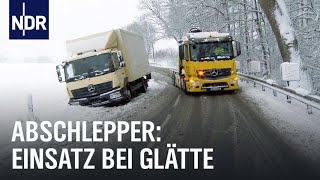 Einsatz bei Glätte Unterwegs mit den Abschleppern  Die Nordreportage  NDR Doku [upl. by Ariam]