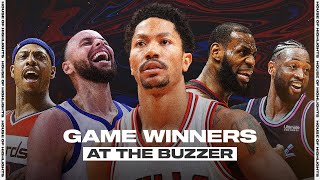 NBA quotGAMEWINNERS at the BUZZERquot Moments [upl. by Nehtan]