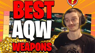 The Best Weapons in AQW Tier List [upl. by Antipas253]