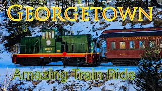 Georgetown Loop Rail Road  Amazing winter train ride [upl. by Anaul267]