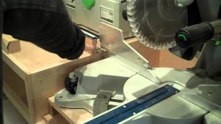 Ultimate Miter Saw Stand with Festool Kapex [upl. by Lashoh]